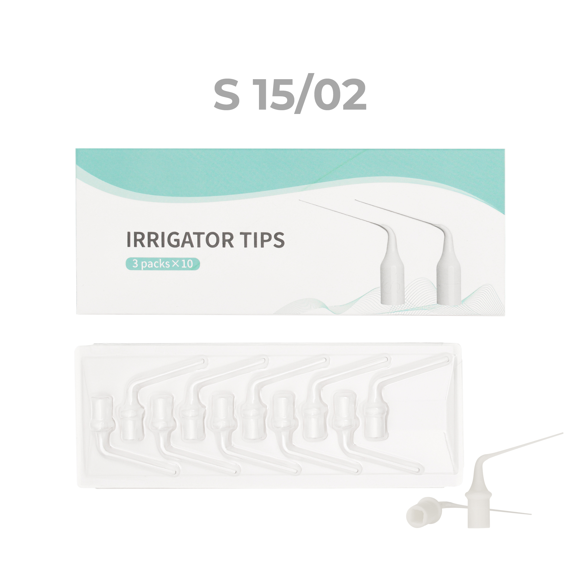 Купить Насадки для звукового эндоактиватора Dialog малые (S 15/02), 30шт | Dialog в интернет-магазине dialog.dental