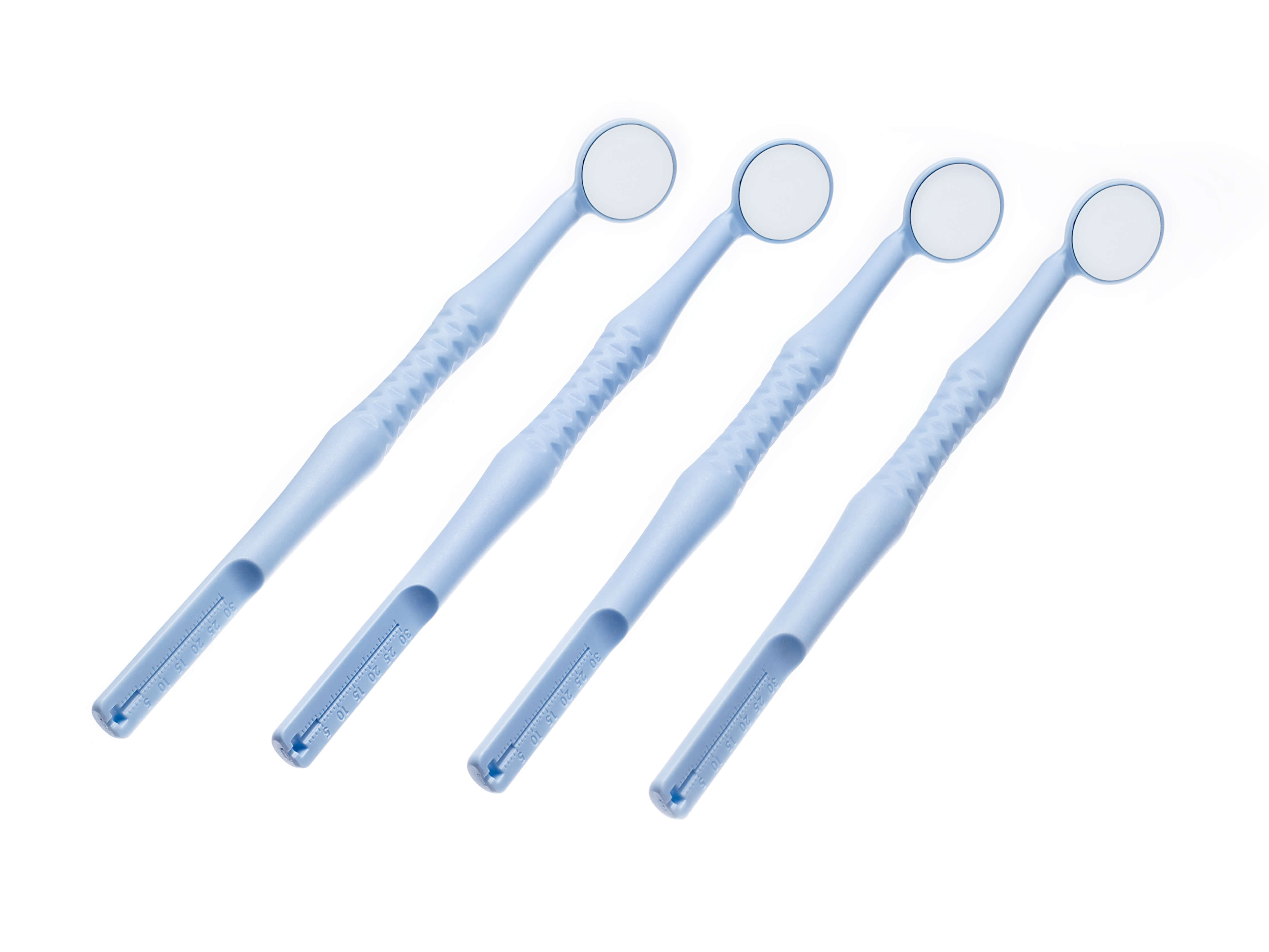 В наличии М2. Набор ультраярких зеркал с эндодонтической линейкой – 4 шт. | Dialog в интернет-магазине dialog.dental