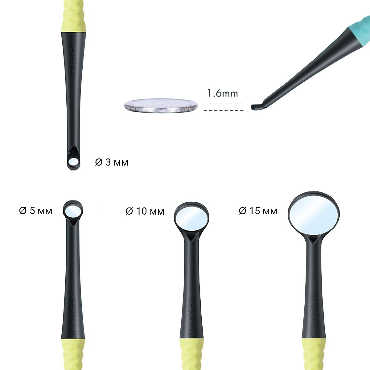 В наличии M5. Набор ультраярких микрозеркал, 4шт | Dialog в интернет-магазине dialog.dental