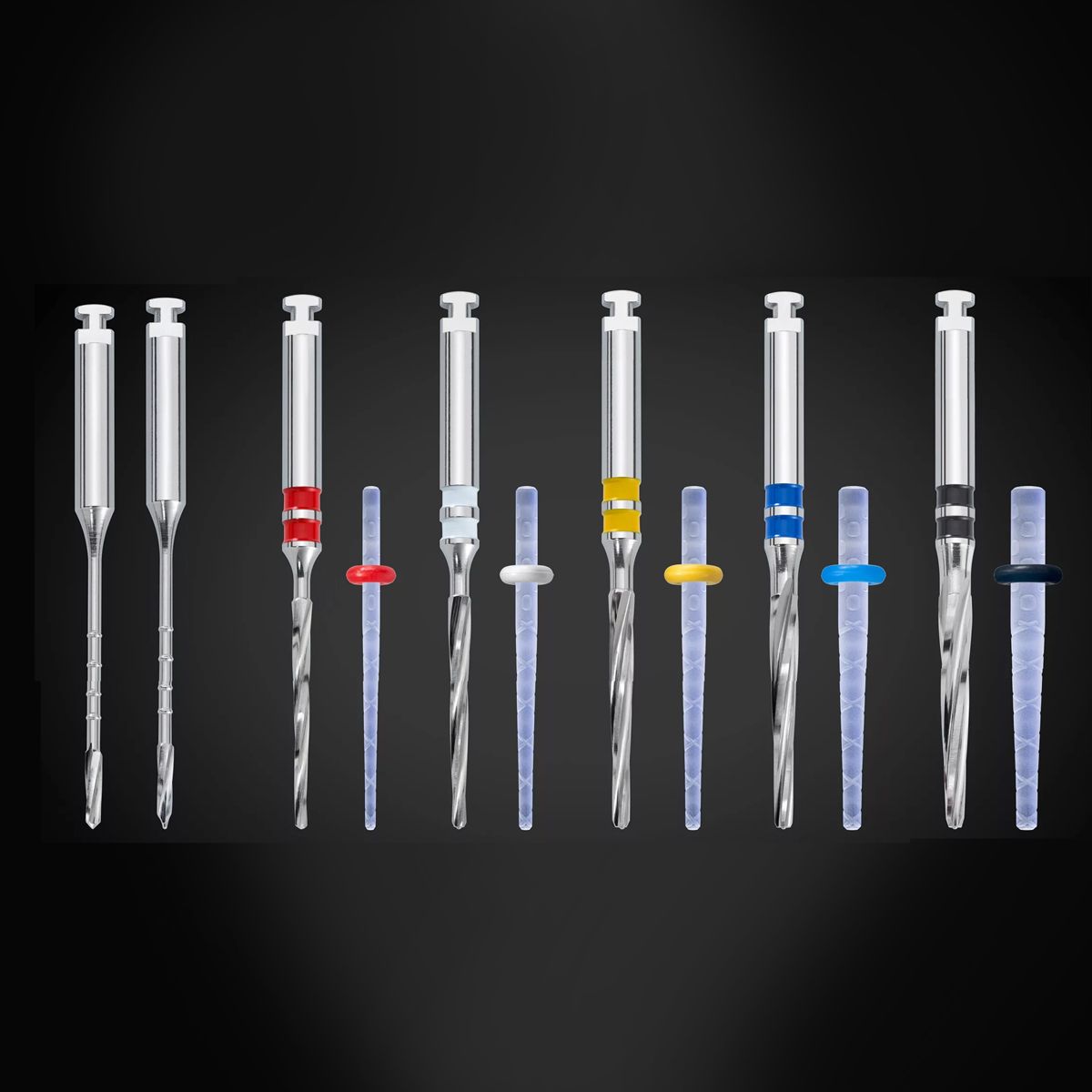 Приобрести Набор CONTECpro eco: стекловолоконные штифты (25 шт) + корневые развертки (7 шт) | HAHNENKRATT в интернет-магазине dialog.dental